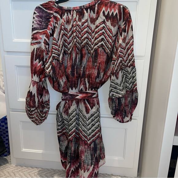 Chufy Pia Blouson Sleeve Minidress Calvi Pink XS - Picture 8 of 14